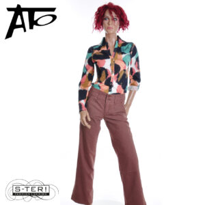 B1.12 Ato Berlin Hose Lilia CVE 19 BRN BG