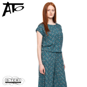 Z1.6 ATO BERLIN SHIRT LEO CV 14/147 52734 teal ptrl
