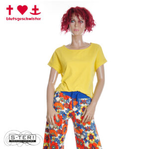 Z3.28 BLUTSGESCHWISTER GLOW AND GROW JERSEY TOP 001261-123 YUMMY YELLOW