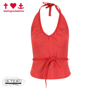 Z3.33 BLUTSGESCHWISTER MA CHERIE SLEEVELESS TOP 001261-702 LOVELY MEMORIES DOT