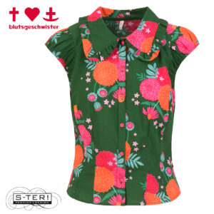 Z3.8 BLUTSGESCHWISTER QUE SERA SERA BLOUSE 001261-102 blooming soft flowers