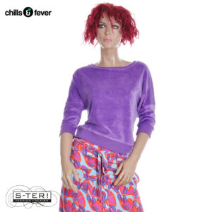 Z6.2 CHILLS EN FEVER SWEATER SYBILLE CSS26WT041VX09 PURPLE HEART