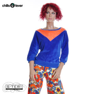 Z6.3 CHILLS EN FEVER SWEATER YUNA CSS26WT095VX05 dazzling blue