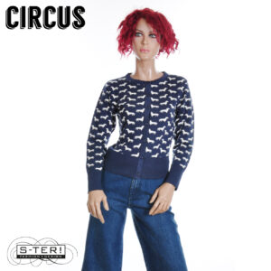 Z37.6 Circus CK05 CARDIGAN DACHER MOOD INDIGO