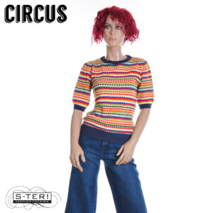 Z37.12 Circus CK222 KNITTED TOP BAUBLE MULTI