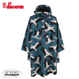Z5.12 danefae DANEBODIL RAINPONCHO DK SLATE BIG STORK