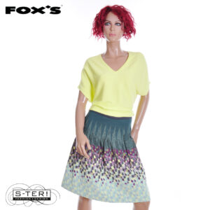 Z4.4 FOX'S  LACROS S SKIRT LS13064/LS GREENIE