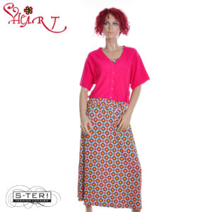 Z26.7 HEART EXETER SKIRT FB034 TPFC6 C99 MULTI