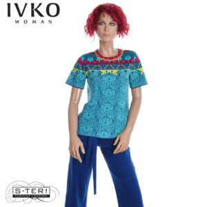 Z8.8 IVKO JACQUARD PULLOVER MEDITERRANEAN PATTERN 261732/037 MULTICOLOUR