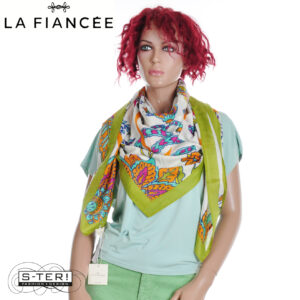 Z17.17 La Fiancee MAXI SQUARE SUNEILA ECRU PAEM2648