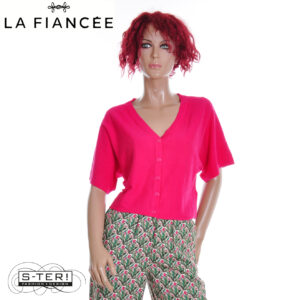 Z17.11 La Fiancee MELIO CARDIGAN PFGM2606 FRAMBOISE
