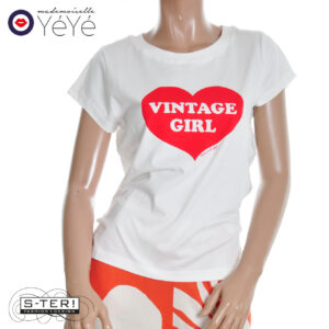Z13.5 Mademoiselle Yéyé VINTAGE GIRL T-SHIRT 61298