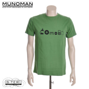 Z6.5 Munoman T-shirt ARNE MSS26MT005MUSX08 TURF GREEN