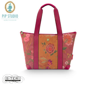 Z25.11 Pip Studio Tilda tote bag MEDIUM BODHI FLOWER PINK 47X17X37 CM