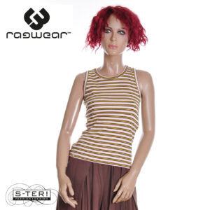 Z14.6 Ragwear EMANNUELE STRIPES TOP 2611-10003 DARK CHOCO