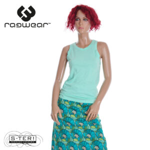 Z14.4 Ragwear JULIANA SLUB TOP 2611-10006 LAGOON GREEN