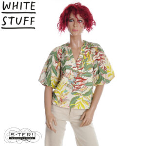 Z18.26 WHITE STUFF BEX COTTON TOP 446089 IVORY MLT