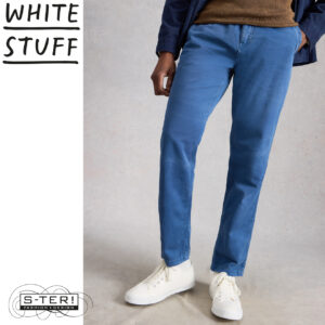 Z18.65 WHITE STUFF CHAPMAN CASUAL TROUSER 445059 INDIGO BLUE