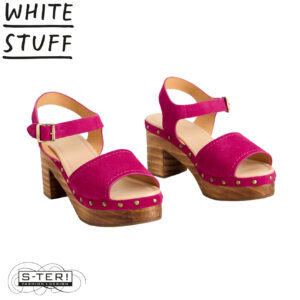 Z18.62 WHITE STUFF PHOEBE CLOG 446031 BRT PINK