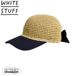 Z18.60 WHITE STUFF WEAVE CAP 445951 NAT MLT