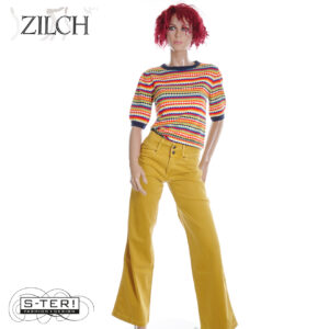 Z21.7 ZILCH LOTUS WIDE LEG 61CDE60.104 MUSTARD