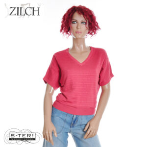 Z21.3 ZILCH TOP RIB KNIT 61BAS30.105 LIPSTICK