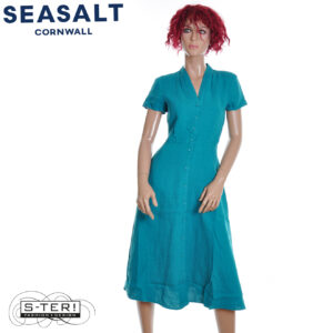 Z7.30 Seasalt Cornwall  CARVED WOOD DRESS DEEP DIVE