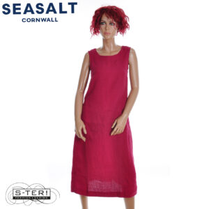 Z7.61 Seasalt Cornwall CRESTING WAVES DRESS DARK FRESIA