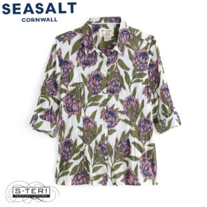Z7.55 Seasalt Cornwall Larissa Shirt PROTEAS CHALK