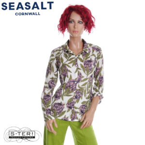 Z7.55 Seasalt Cornwall Larissa Shirt PROTEAS CHALK