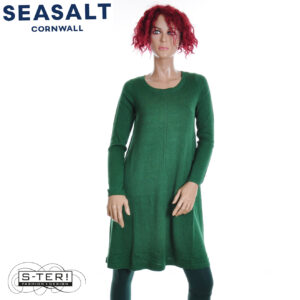 Z7.10 Seasalt Cornwall POLTREEN DRESS EVERGREEN