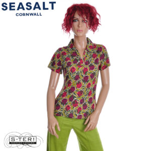 Z7.60 Seasalt Cornwall S/S WAVECREST SHIRT PROTEAS CREEK