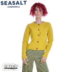 Z7.16 Seasalt Cornwall TERN TIDE CARDIGAN SISKIN