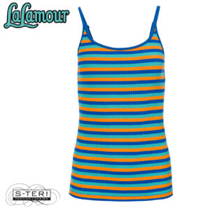 Z31.12 Lalamour HELLA SPAGETTI TOP  LASU26163 PACIFIC POP