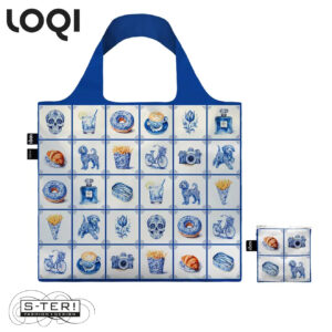 LOQI Bag LARGE dutch tile