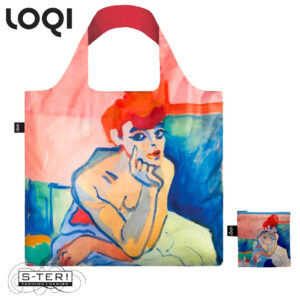 LOQI Bag LARGE WOMAN IN A CHEMISE RECYCLED
