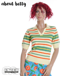 Z40.8 ABOUT BETTY ABZK5043 SWEATER MULTI STRIPE