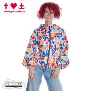 Z3.2 BLUTSGESCHWISTER GLAM GUARD WINDBREAKER JACKET 001261-007 OUTSIDE PEACEMAKER