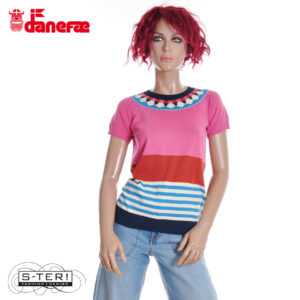 Z5.2 danefae DANEPEPPY COTTON SWEATER TEE SOFT CHERRY