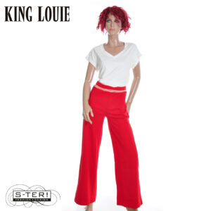 Z9.17 King Louie SWEAT PANTS DAYTONA SWEAT 10400 CHILI RED