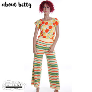 Z40.9 ABOUT BETTY ABZK5048 PANTS MULTI STRIPE