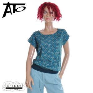 Z1.6 ATO BERLIN SHIRT LEO CV 14/147 52734 teal ptrl