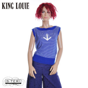 Z9.12 King Louie EVA KNIT TOP D'OLERON 10485 MAZARINE