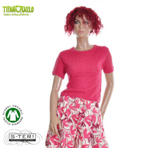 Z23.6 Tranquillo ORGANIC COTTON SWEATER EMMAA HOLLY BERRY