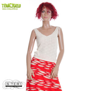 Z23.8 Tranquillo ORGANIC COTTON TOP MALAA WHITE