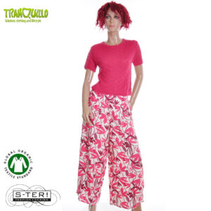 Z23.1 Tranquillo VISCOSE TROUSERS VICKYY BERRY BIRD