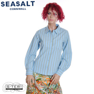 Z7.17 Seasalt Cornwall ISLA SHIRT LYNHER WATERFALL