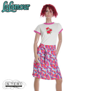 Z31.5 Lalamour DEMI SKIRT LASU2682 DRAGONFLY DISCO