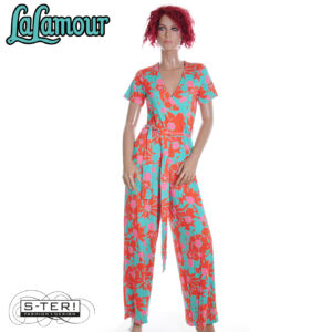 Z31.7 Lalamour DIANA JUMPSUIT LASU2691 FLOWER SOUP