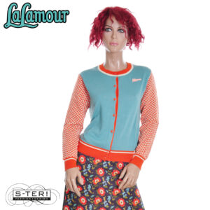 Z31.15 Lalamour KNITWEAR CARDIGAN  LASU26471 FLOWERS